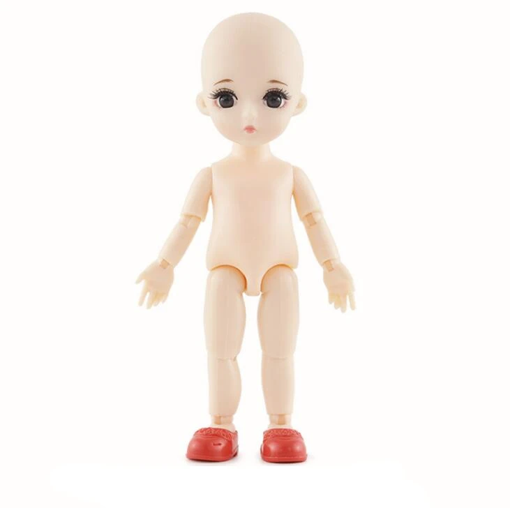 13 подвижных шарнирных 16 см 1/8 куклы игрушки BJD Детская кукла голые женщины модные