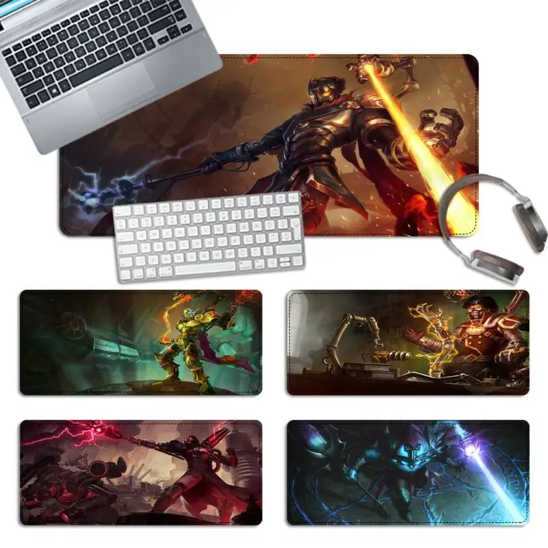 

Горячее надувательство League of Legends Виктор Мышь коврик для портативных ПК геймер Мышь аниме нескользящий коврик клавиатура стол коврик для па...