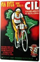 

Tin Sign Decor Plaques Retro Bike Race