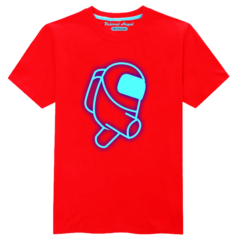 

Kids T Shirt Funny Impostor Graphics Boys Girls Short Sleeves Tops Summer Cotton Clothing 3D Print Tee Harajuku Style T-Shirt