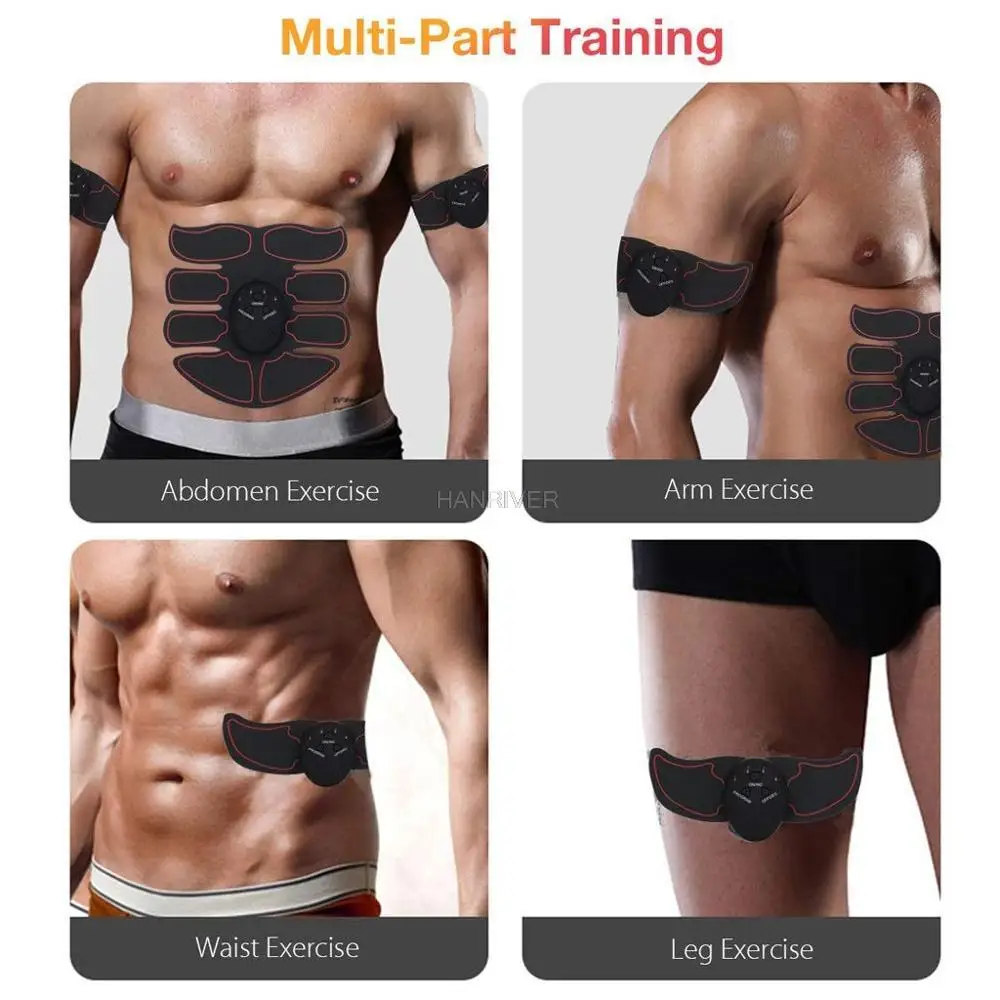 Smart EMS электрический импульс лечение массажер стимулятор мышц живота дома Фитнес