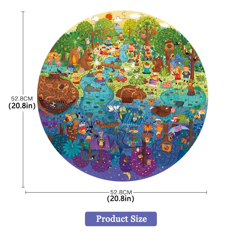 Пазл 150 шт Пазлы игрушки развивающие ручная роспись пазл Доска стиль коробка