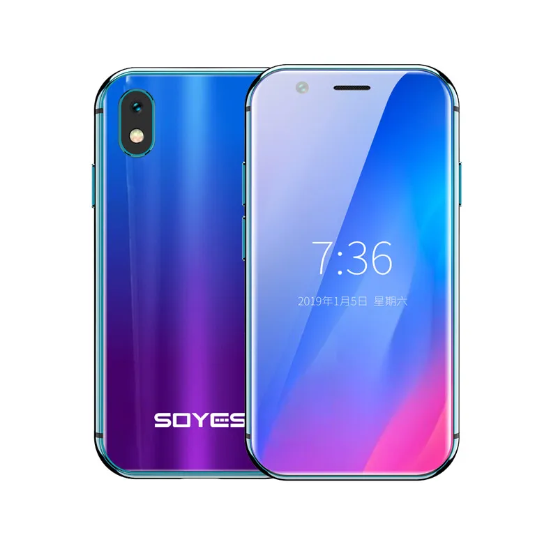 Мини-смартфон SOYES XS 3 ''3 GB+ 32GB 2GB+ 16B Android Face Recognion 1580mAh 4G Wifi резервный карманный мобильный телефон PK 7S Melrose