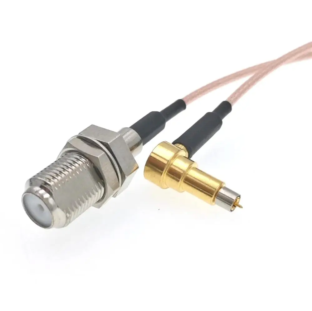 MS-156 MS156 Pyhteyl штекер для F гнездо тестовый зонд RG178 и RG316 кабель провода 20 см