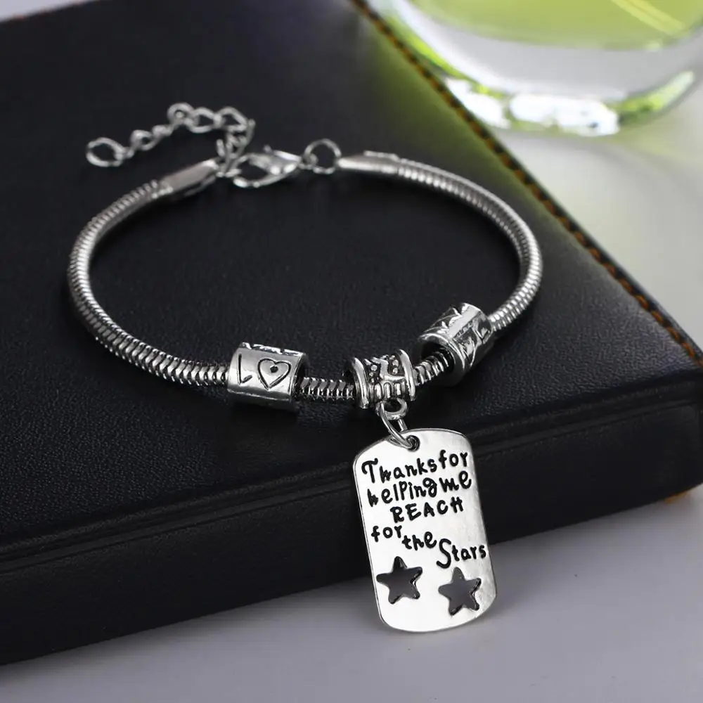 12 шт. Спасибо за помощь мне связаться на полой подошве со звездами браслеты