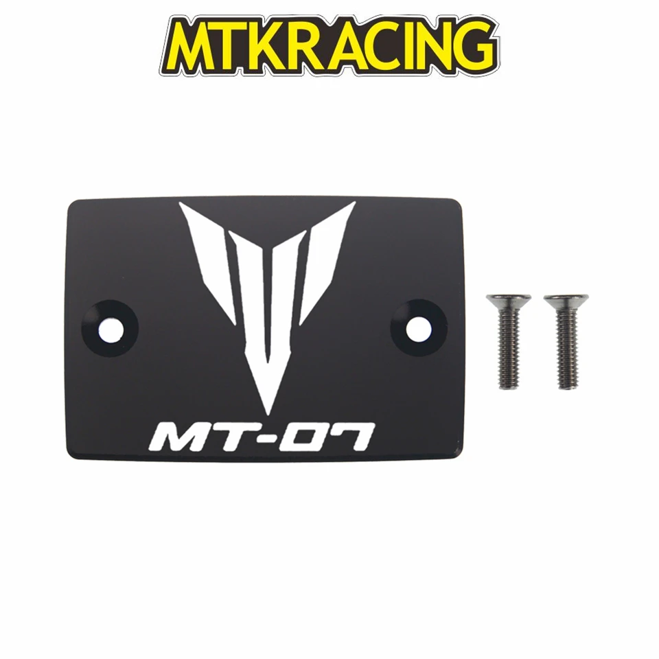 

CNC Aluminum Motorcycle Brake Fluid Fuel Reservoir Tank Cover Cap FOR YAMAHA MT-07 2014-2019
