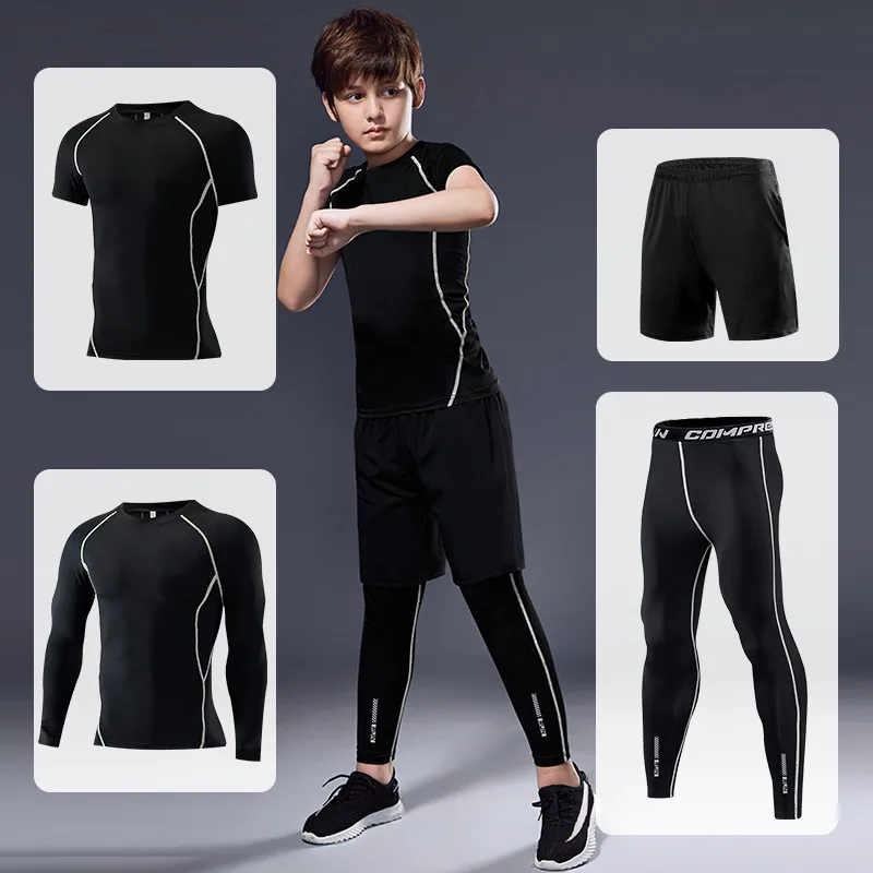 Mieyco 4 шт./компл. спортивный костюм быстросохнущие спортивные костюмы для бега