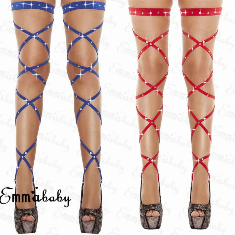 Сексуальное женское нижнее белье бандаж блестящие обтягивающие трико с высокой