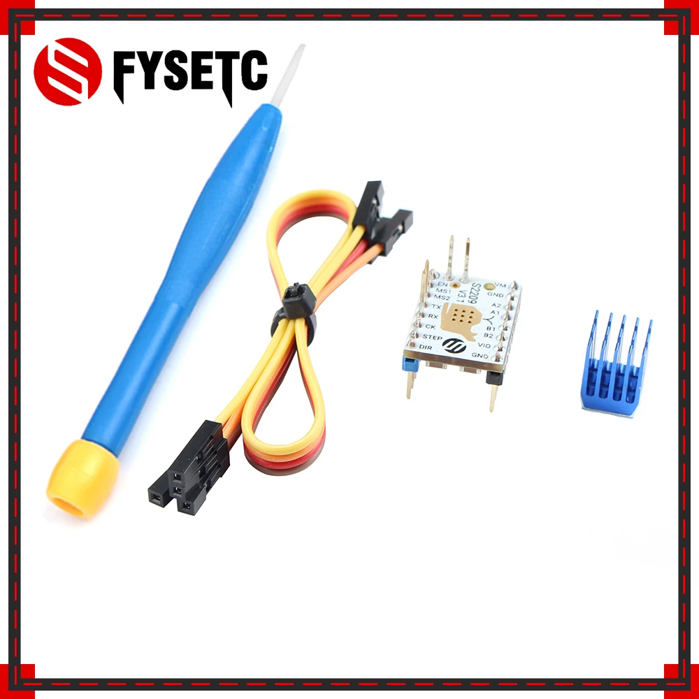 5 шт. TMC2209 v3.1 шаговый мотор драйвер Stepsticks Mute 256 микрошагов ток 2.8A пик 3d принтер