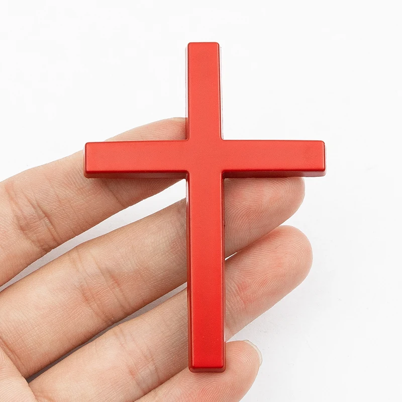 1 шт. 3D металлические автомобильные наклейки с крестом для пар значок эмблема