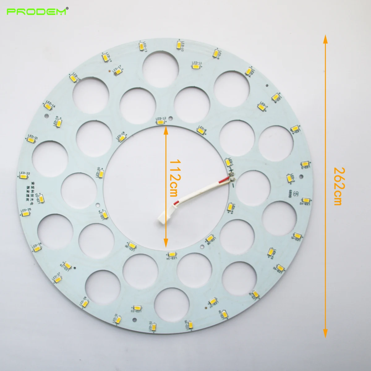 Новый ультра яркий 5730SMD 22 Вт круглый светодиодный потолочный светильник диск led