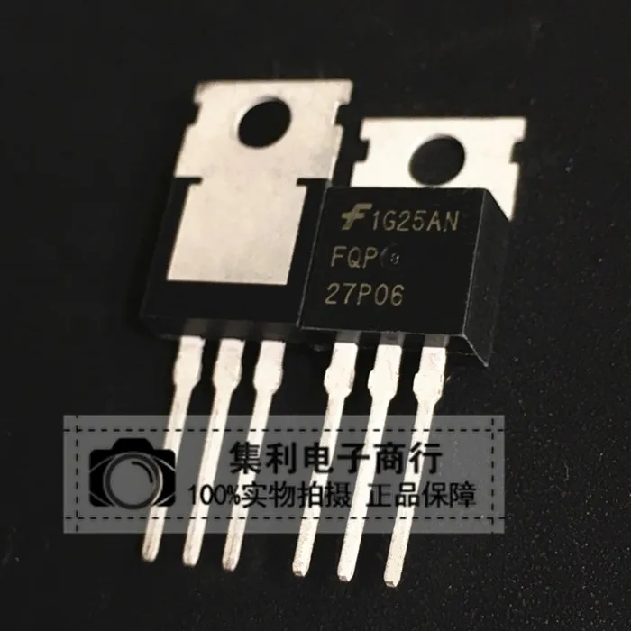 

10 шт./лот FQP27P06 FQP27P06 TO-220