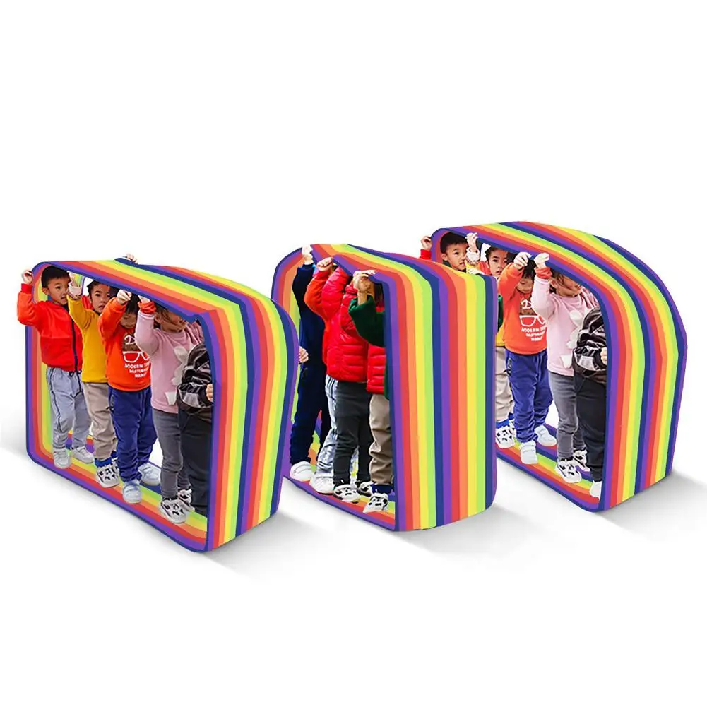 Дети Группа обучения деятельности весело играть бегать мат тренировочные игры