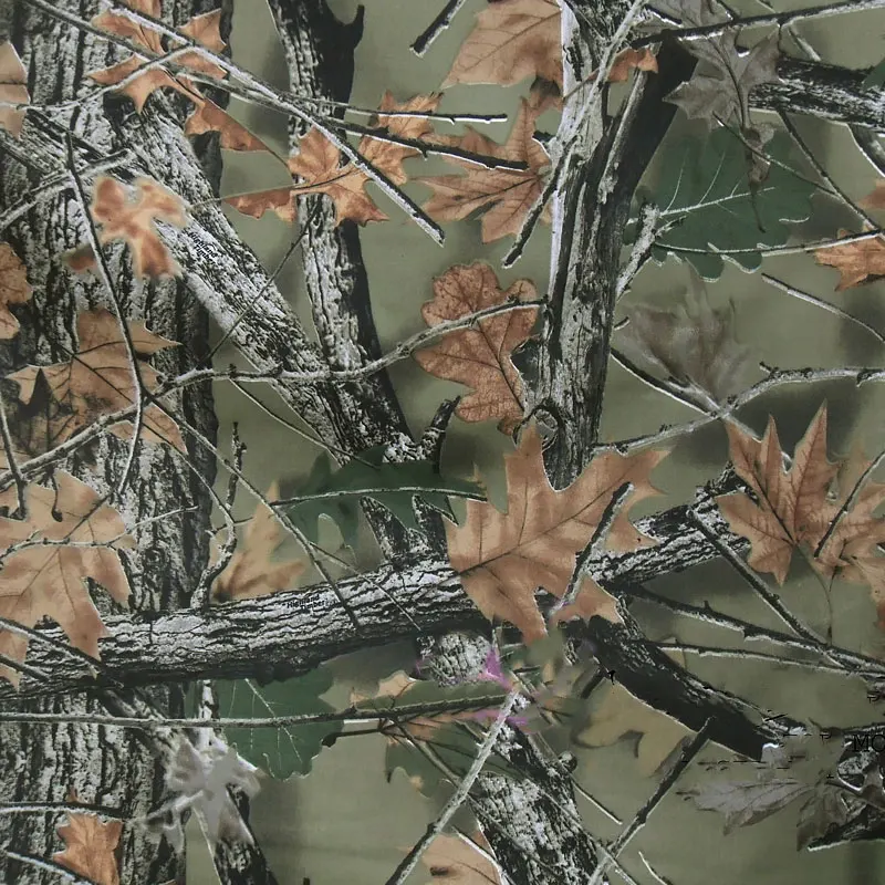 1,5 м ширина Bionic Camo ткань дерево листья камуфляж ткань для охоты Открытый скрытый чехол слепой