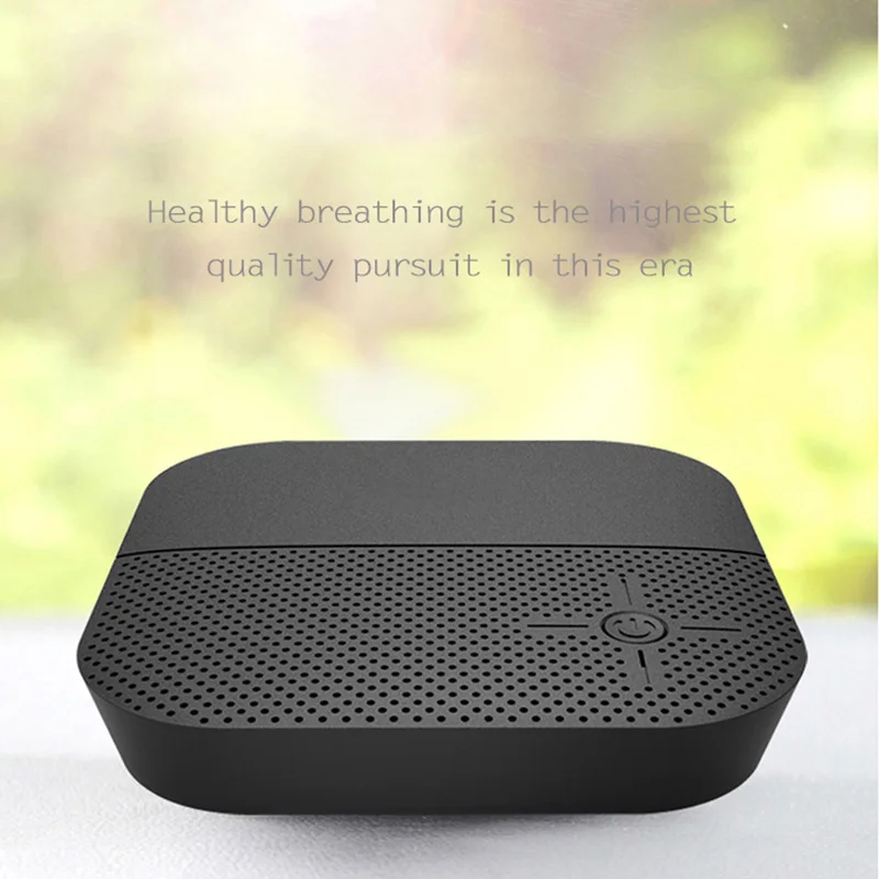 Автомобильный очиститель воздуха с кислородной панелью для устранения запахов