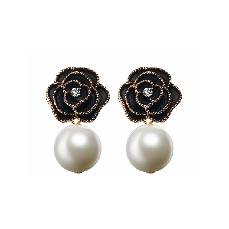 

New Trendy Pearl 5 Earrings For Women Bijoux Bow Luxury Pearls Earring Pulseiras Feminina Gift Jewelry