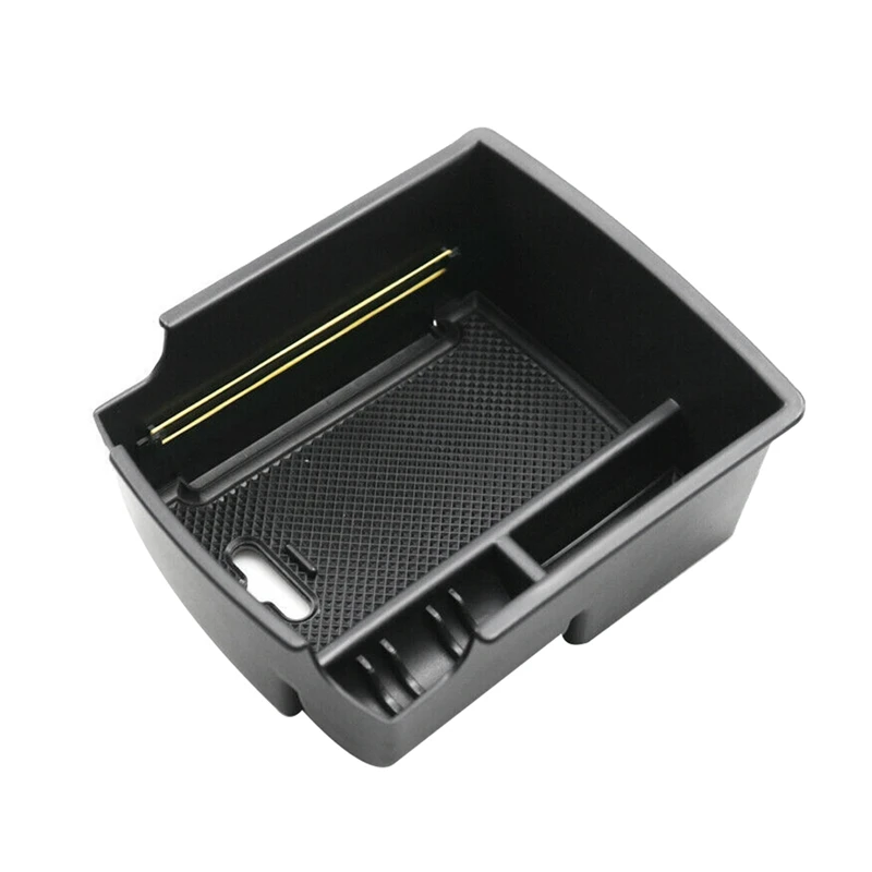 

for 2020 Hyundai Venue Car Central Console Armrest Storage Box Pallet Tray Container with Rubber Mat
