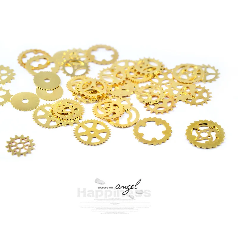 Аксессуары для ногтей Mann pose Lynn оптовая продажа золотые металлические часы и