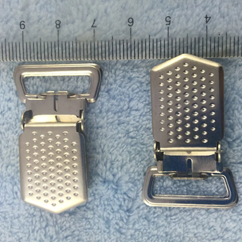 100 шт./лот 20 ММ Серебристые цветные детские соски зажимы на подтяжках