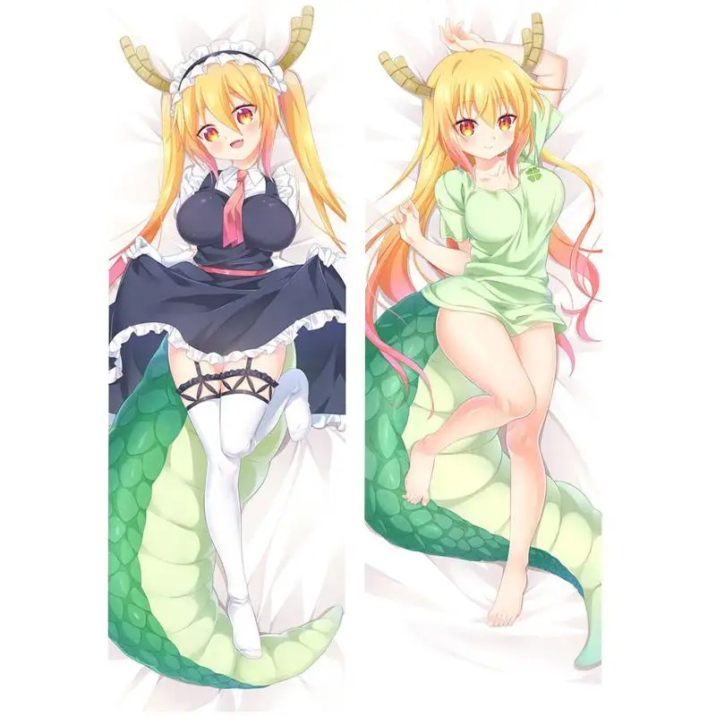 Сексуальная японская аниме Miss Kobayashi's Dragon Maid Tohru декоративная подушка Otaku Dakimakura
