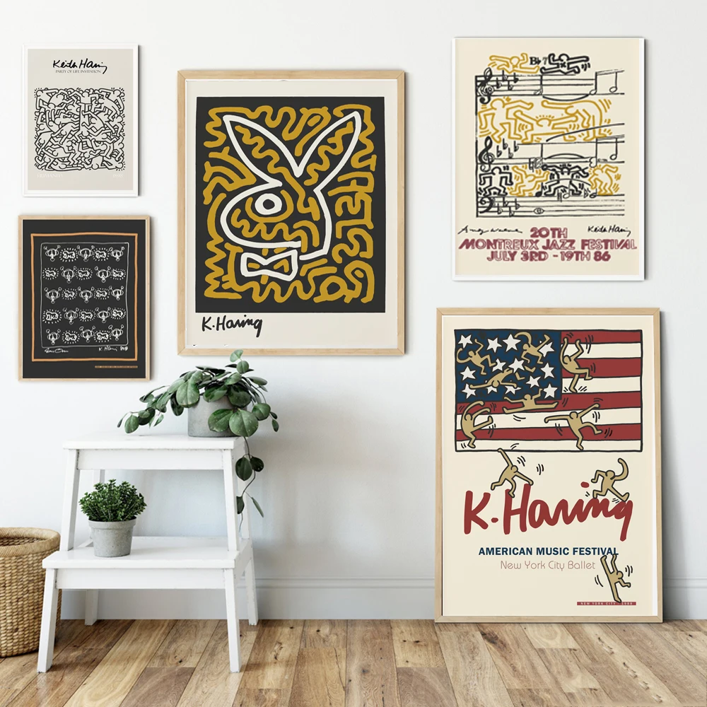 

Nordic Style Poster Canvas Abstract Pop Simple Wall Art Printing Painting Modern Living Room Decoration