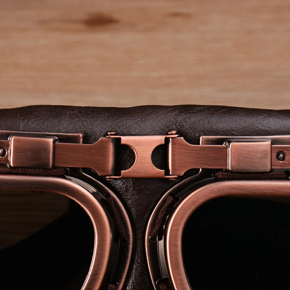 

Motorbike Riding Windproof Goggles Protective Glasses Copper Plating Anti-Fog Goggles (Colorful)