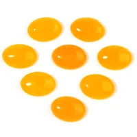 10pcs natural stone oval flatback 10x1413x1818x25mm topaz cabochon spacers for diy jewelry making earrings accessories