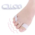 Гелевые ортопедические стельки, Hallux вальгус палец ноги, разделитель, коррекция вращения, для мужчин и женщин, коррекция перекрытия стопы, с тремя отверстиями
