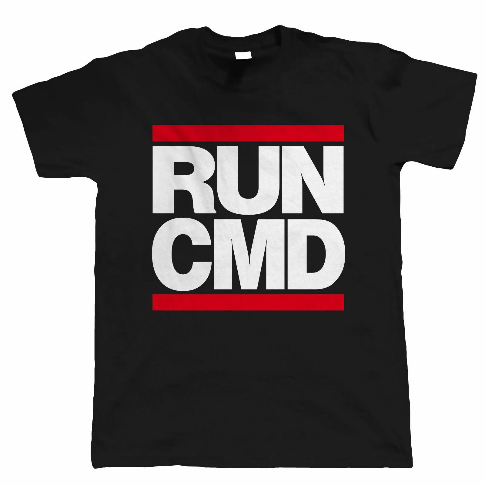 Веб разработчик RUN CMD геймер гик для ПК футболка|Мужские футболки| |