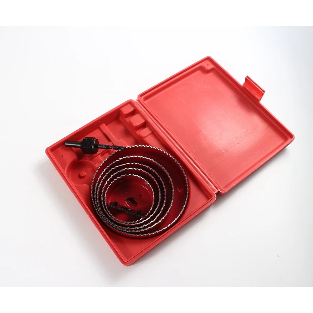 

19mm ~ 127mm Carbide Drill Bit Hole Saw Core Cutter Set Cutting Kit Drilling Bits Tool Wood Woodworking Plastic Gypsum PVC Board