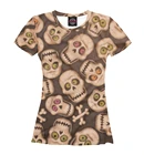 Футболка женская черепа (Черепа)