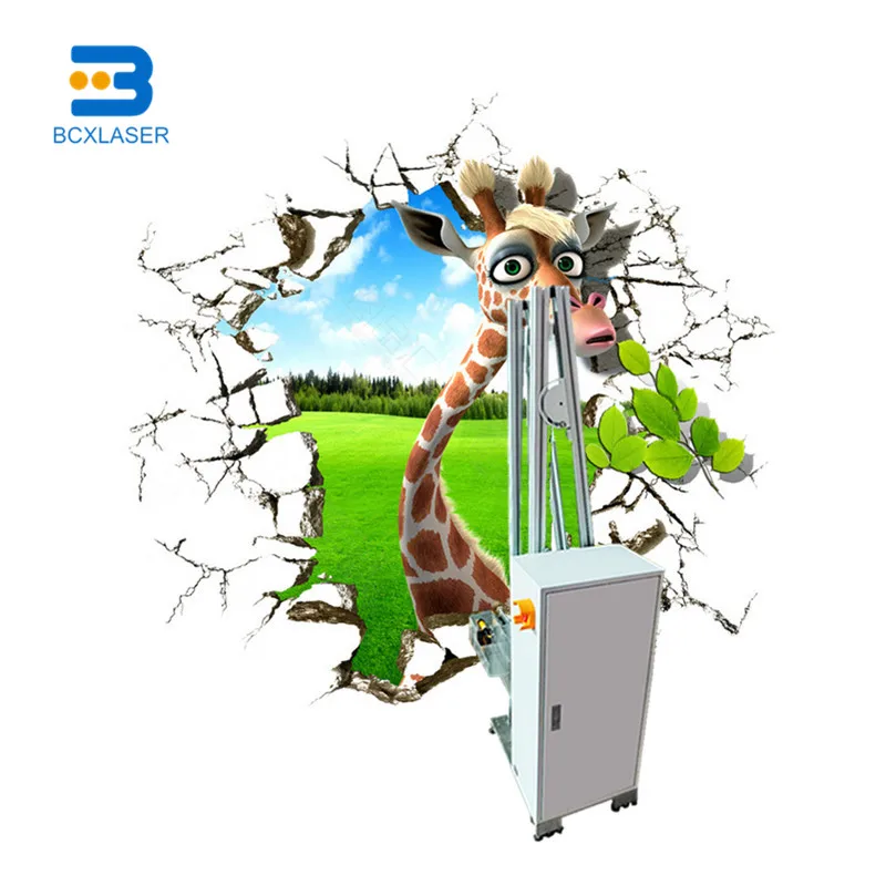 Горячая Распродажа 3d эффект наружный вертикальный настенный Принтер цена машины