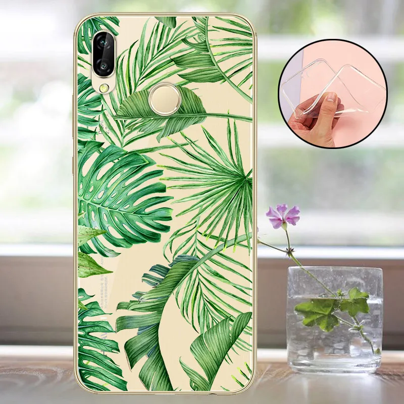 GBZ Чехол для huawei P20 Lite, мягкий силиконовый бампер для huawei P20 Lite P20lite, чехол для телефона P 20 Lite, защита для задней панели - Цвет: GBZ