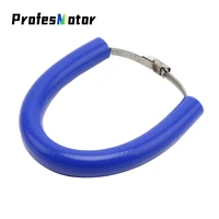 universal high quality motorcycle accessories 100 160mm universal round exhaust protector exhaust pipe fixing rings