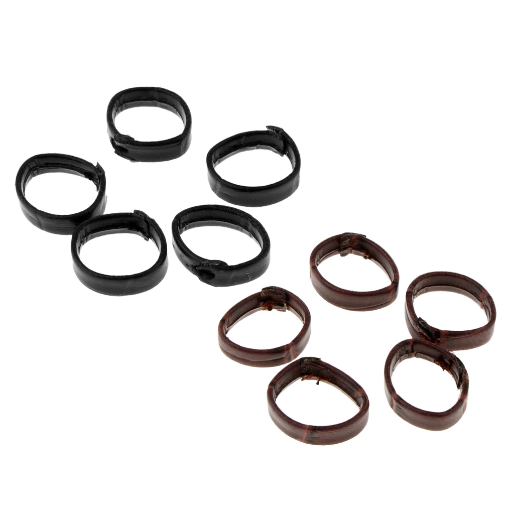 10 шт. кожаный ремешок для часов Ремешок Держатель сменный черный коричневый |