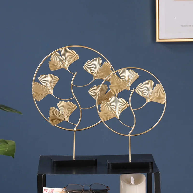 Железная Золотая черепаха в форме листьев гинкго украшение для спины креативное