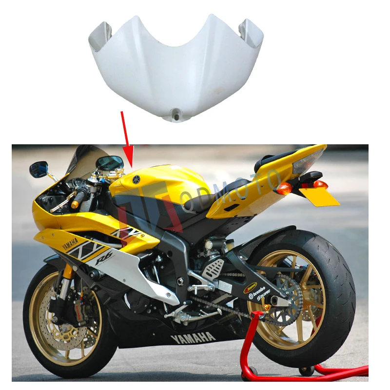 Обтекатель топливного бака ABS для Yamaha YZF-R6 2006 2007 неокрашенный R 6 06 07