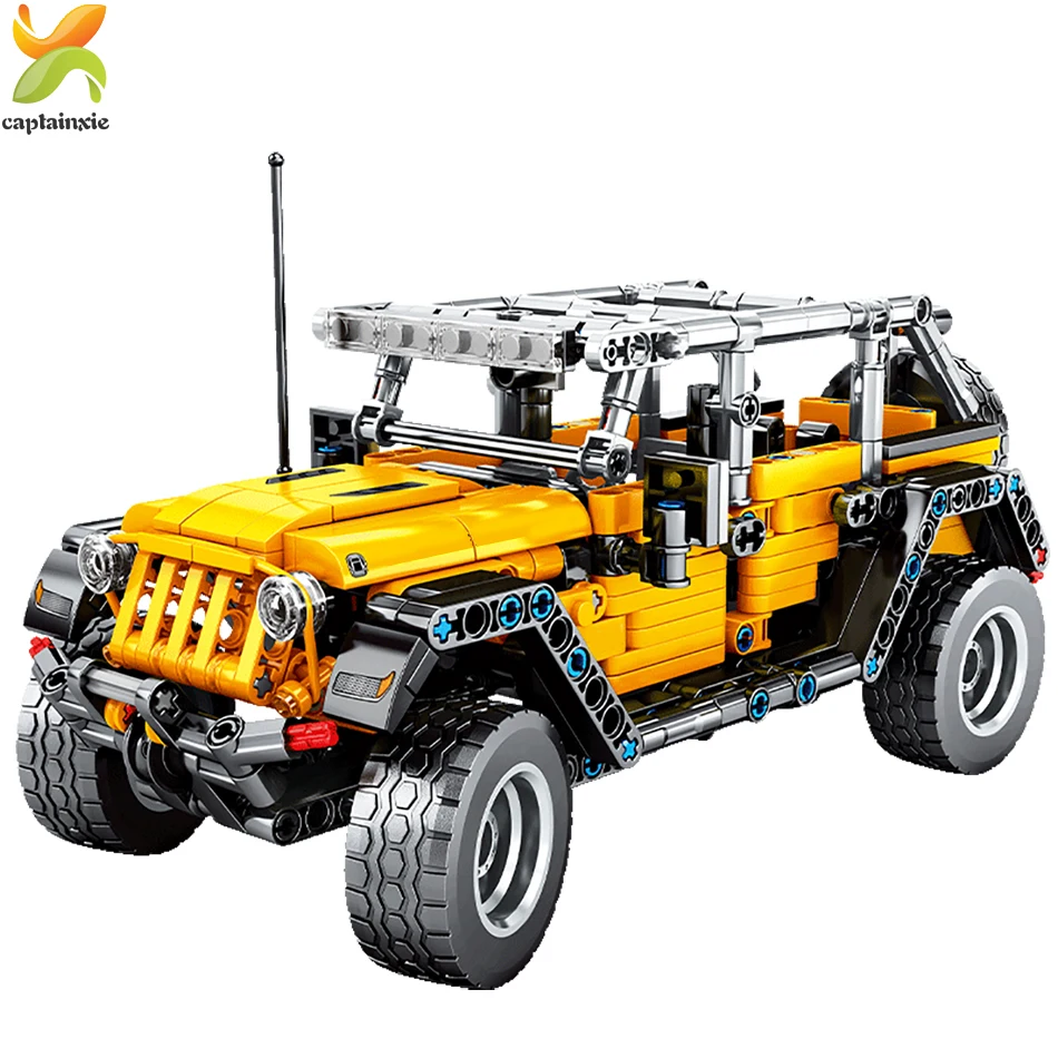 601 шт город лего Technic Creator механические Jeeped внедорожные строительные блоки для