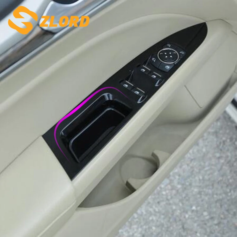 Запчасти Zlord для Ford Fusion Mondeo 2014 2015 2016 ящик хранения с внутренней ручкой подлокотник