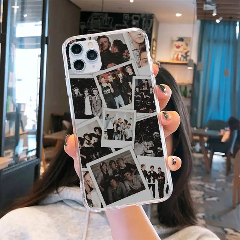 

star singer Direction Louis Phone Case Transparent soft For iphone 5 6 7 8 11 12 s c se plus mini x xs xr pro max