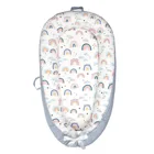 Новая портативная кровать для кроватки, складная кровать для новорожденных, мягкая удобная хлопковая детская бамперы для постельных принадлежностей, имитация матки, Подарочный дизайн