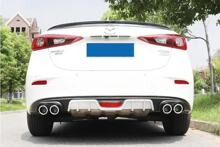 Задний спойлер для Mazda 3 Axela 2017 2019 задний переднего бампера|Обвесы| |