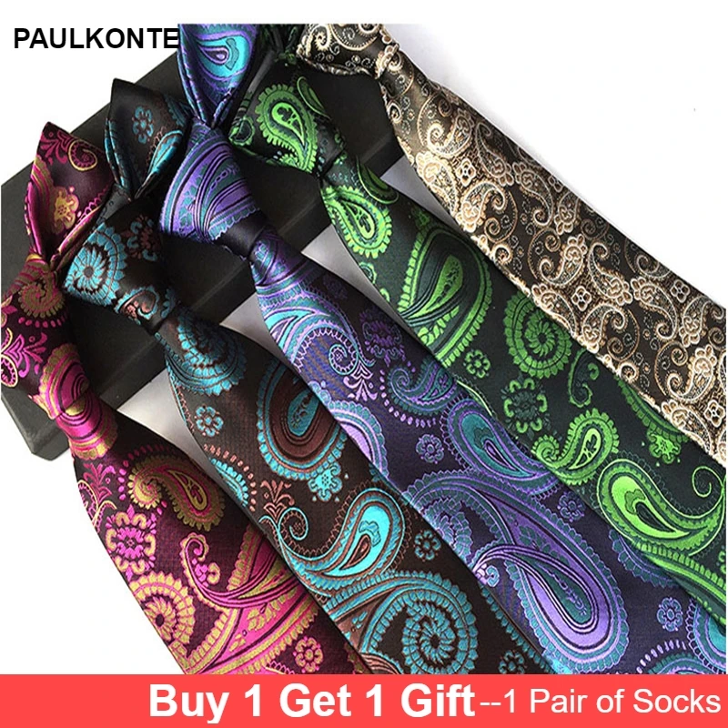 Мужской тонкий модный галстук с принтом классический деловой Повседневный