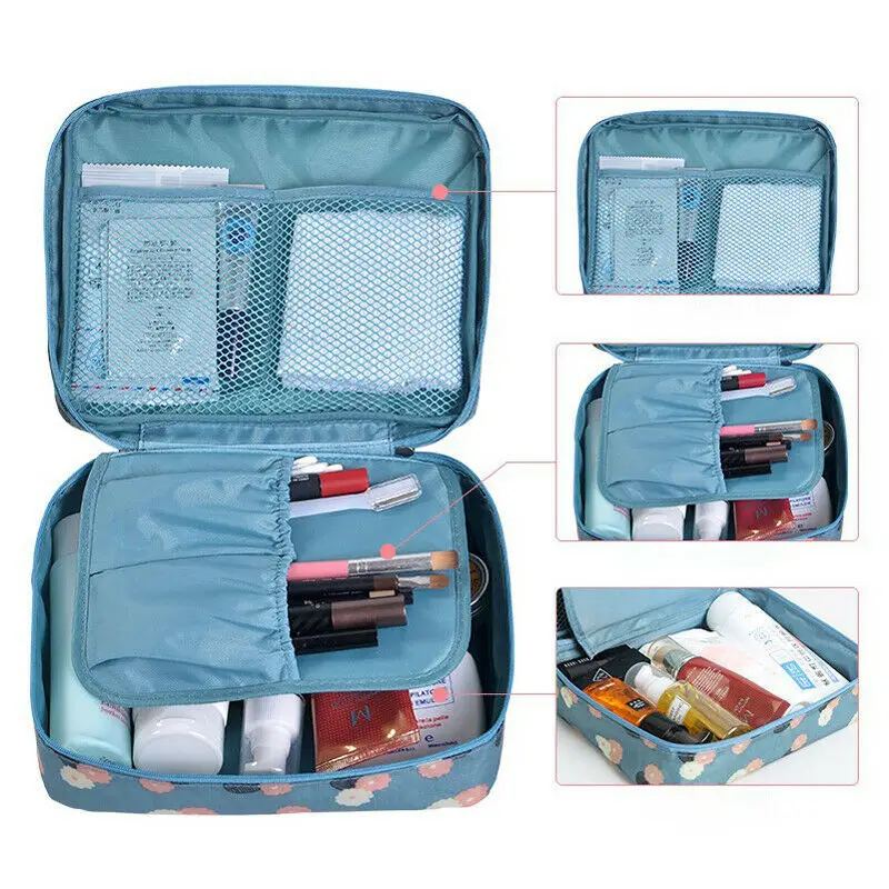 Косметичка для путешествий косметичка навесная сумка органайзер мытья модная