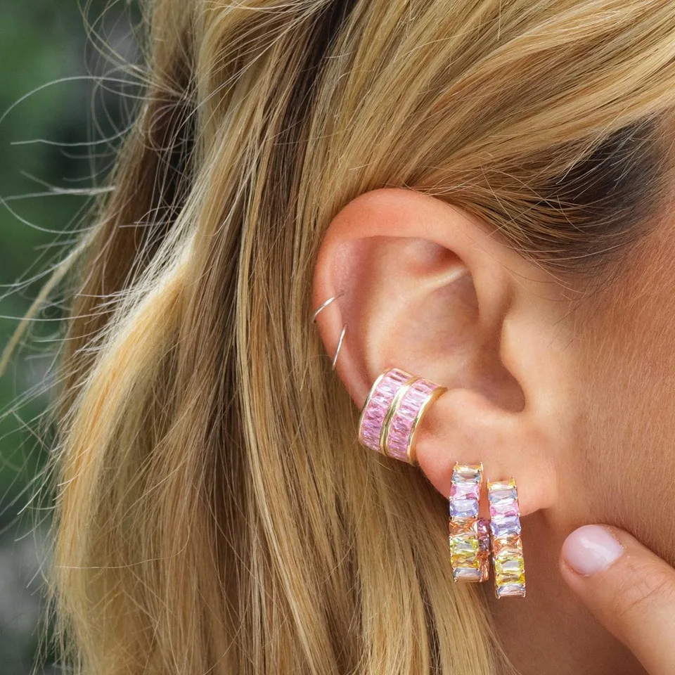 Роскошный чехол с изображением моря пляжа Стиль блестящая серьга золото/розовое