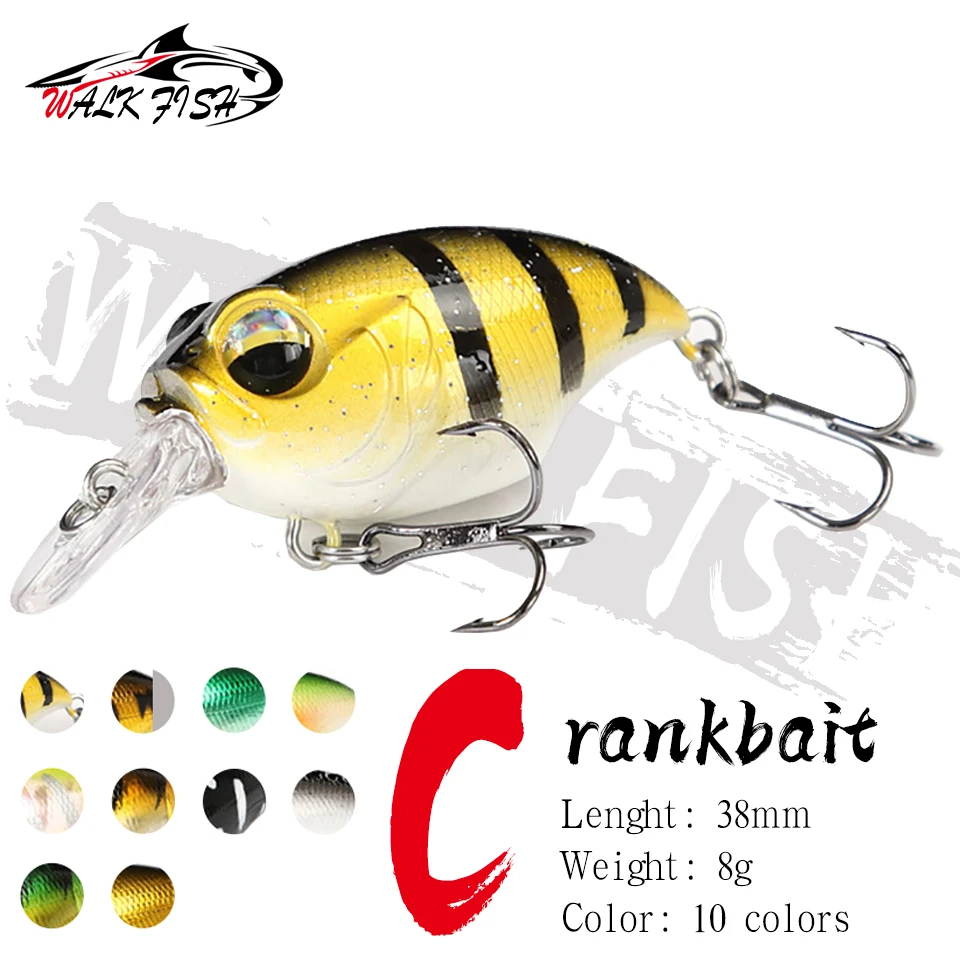WALK FISH искусственные рыболовные приманки воблер 38 мм 8 г