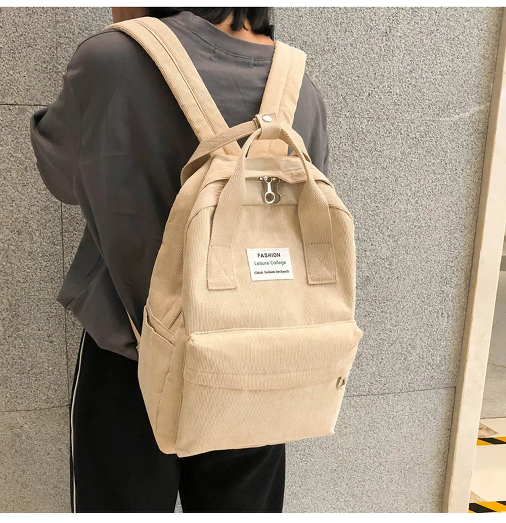 Новый тренд женский рюкзак Модный для колледжа школьный Harajuku дорожные сумки на