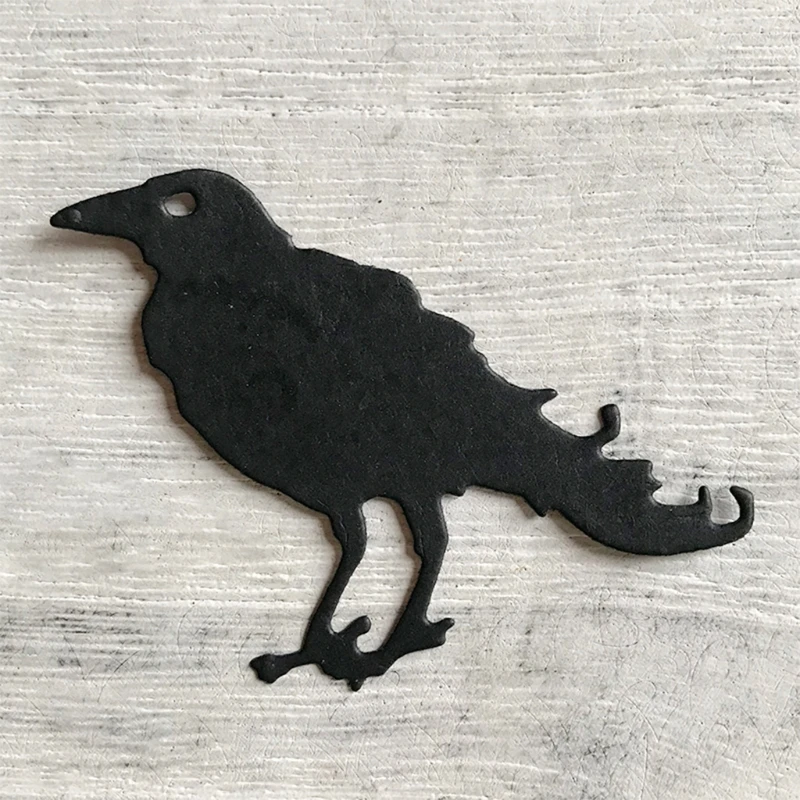 Металлические пресс-формы в виде вороны на Хэллоуин | Дом и сад