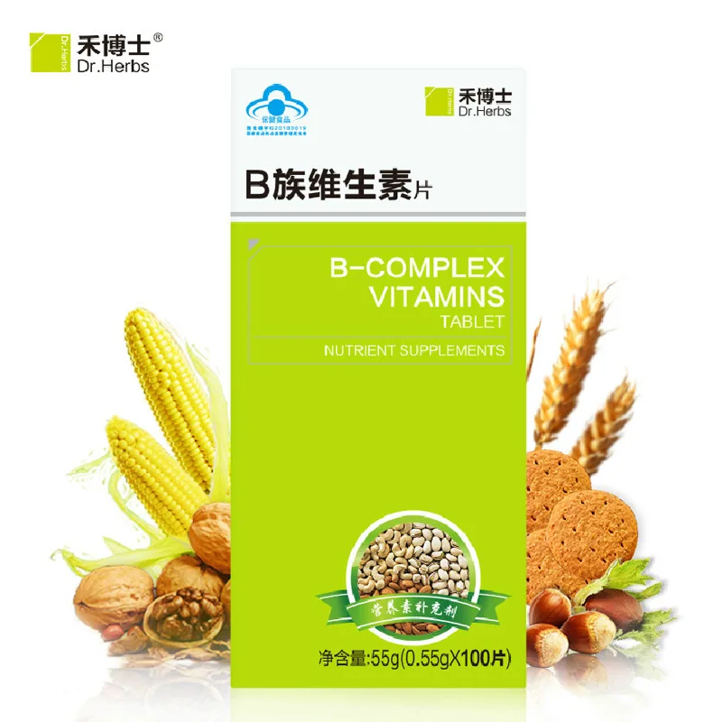 

Multivitamin B Family B1 B2 B3 B5 B6 B7 B9 B12 Helps The Metabolism of Sugars, Fats and Proteins to Release Energy