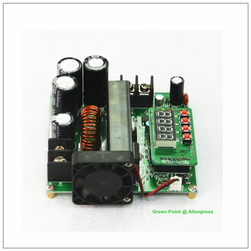 Высокоэффективный 900 цифровой контроллер постоянного тока на 8-60 в с выходом 10-95%